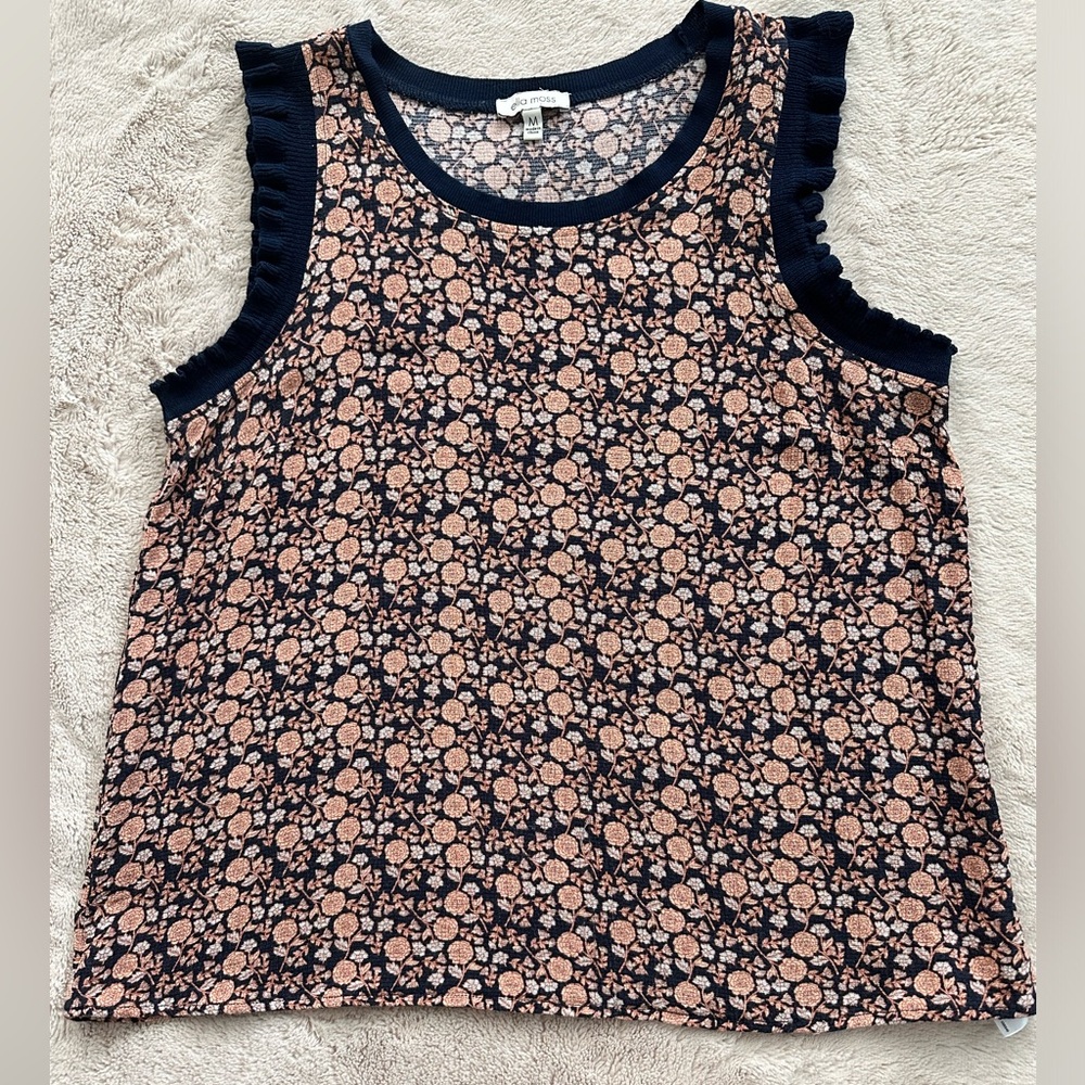 Ella Moss floral tank top